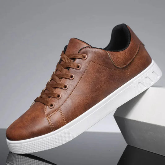 Wysokiej Jakości Skórzane Męskie Buty w Klasycznym Designie